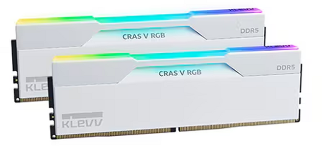 ESSENCORE KLEVV DDR5-6000 CL30 CRAS V RGB WHITE 패키지 서린 RAM 32GB(16Gx2), 16GB 2개