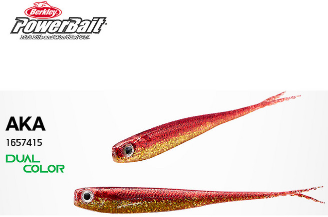 버클리 26 파워 저크쉐드 5인치 리얼 광어다운샷 웜, 07. PBPJSR5-AKA_아카킨