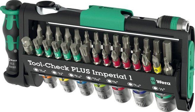 Wera Tool-Check Plus 2 05049056001 39 Piece Set, 1개, 1없음