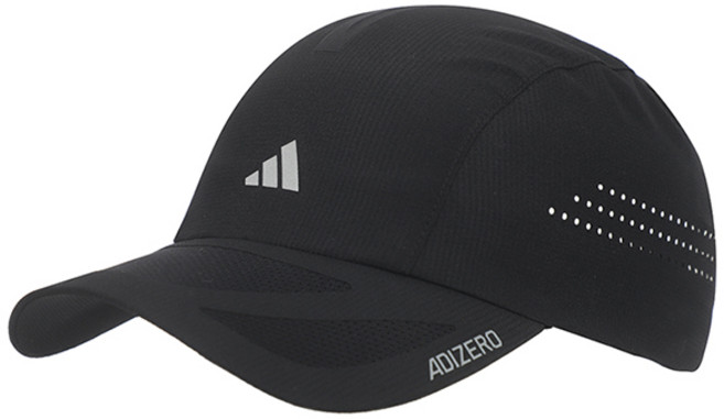 아디다스 RUNNING X ADIZERO CLIMACOOL 헬스 운동 러닝 통기성 좋은 캡 모자, black, 1개