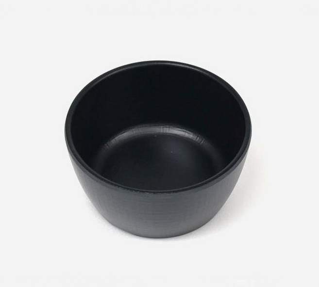 업소용 일식 밥그릇 멜라민 검정색 밥공기 음식점 식당 중식, 일식공기 DS-7852/7915(10.6cm), 1개
