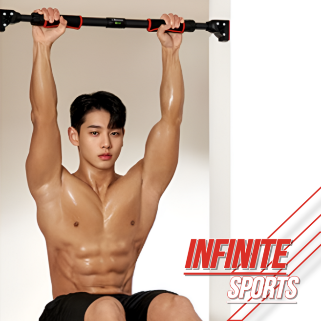 인피니티 풀업바 철봉 가정용 문틀 풀업바 턱걸이 실내 운동 기구 홈 방문, 인피니티 3세대 풀업바(72~90cm), 블랙