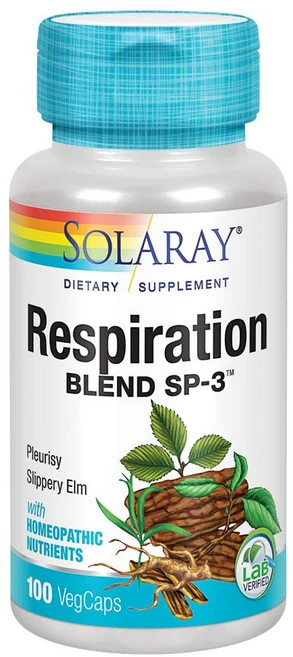 솔라레이 호흡 블렌드 SP-3 | 건강한 호흡 지원에 도움을 SOLARAY Respiration Blend SP-3 | Herbal Blend w/Cell Salt Nutrient, 100정, 1개 - 쿠팡