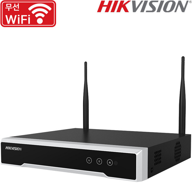 하이크비전 공식스토어 4채널 미니 1U WiFi 무선 NVR 비디오레코더 DS-7104NI-K1/W/M (HDD미포함)