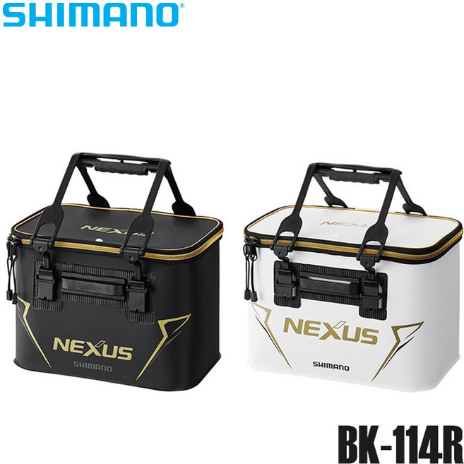 시마노 BK-114R 바칸EX (하드타입) 하드 밑밥통 보조가방, 36cm 블랙-565495, 36cm 블랙 [4969363565495]