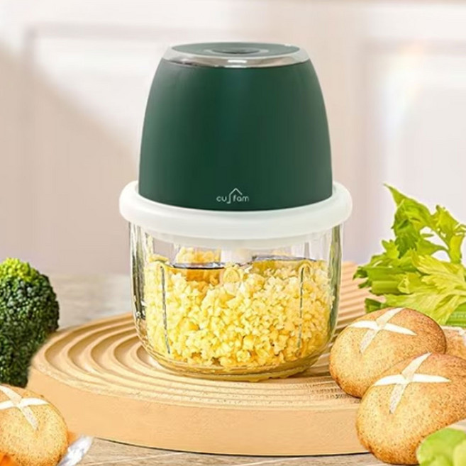 쿠팸 M2 무선 다용도 전동 미니 다지기 분쇄기 믹서기, 1개