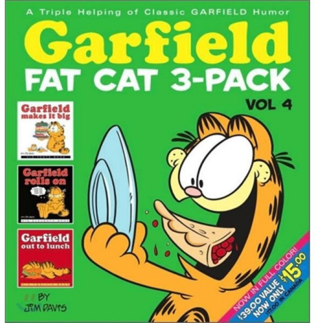 Garfield Fat Cat 3-Pack #4 : The first in the magnificent saga trilogy, Random House Worlds