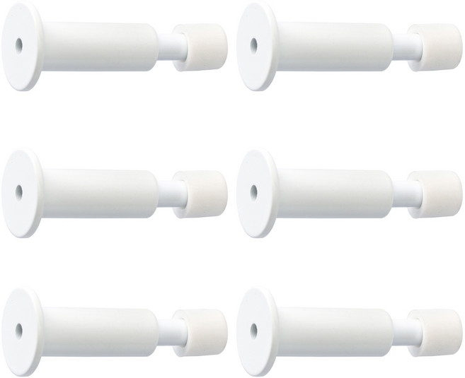 미니 스프링 도어스토퍼(화이트), 화이트, 6개