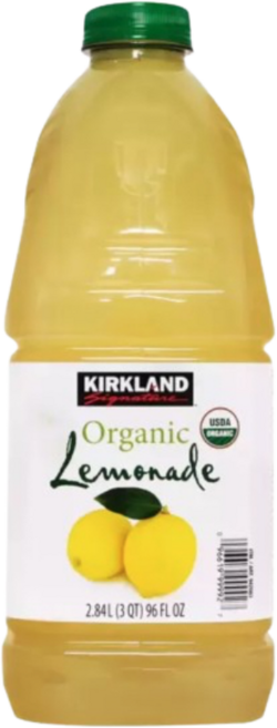 커클랜드 시그니춰 유기농 오가닉 레몬에이드, 1개, 2.84L
