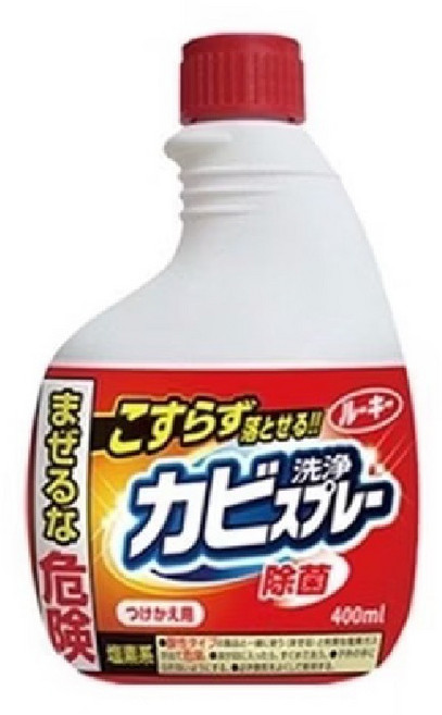 日本第一石鹼 浴廁除霉清潔劑 400ml 噴霧瓶 免刷洗 深層滲透瓦解霉根, 1個
