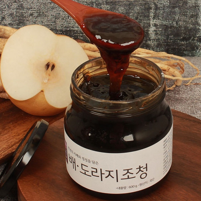 담은청 배도라지조청 1.2kg 배도라지청 목건강 전통차, 1