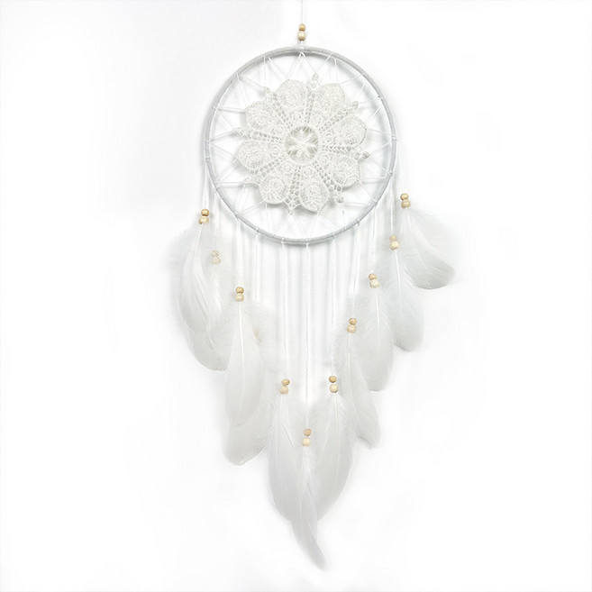 대어 스토어 드림캐쳐 이쁜 벽장식 행운 인테리어드림캐쳐, 화이트