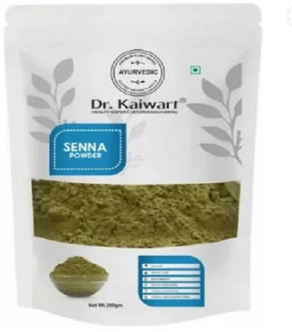 Dr. Kaiwart Senna Leaf/Alexandrina Cassia Angustifolia Sonamukhi Patta/Sanay Patti Powder (200 g), 1개, 200g - 쿠팡