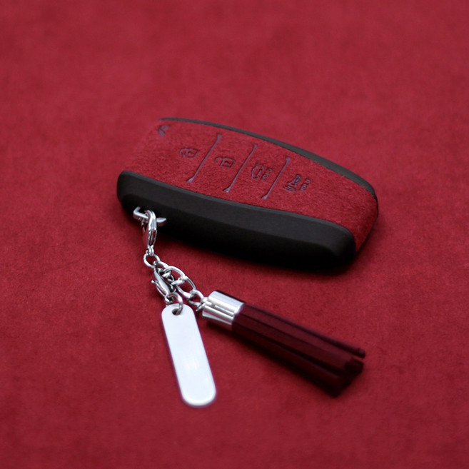 이지스 에어로S 그랜저IG 싼타페TM 펠리세이드 코나 베뉴 아반떼 CN7 I30 벨로스터N 차키케이스, H-03(4버튼), 레드