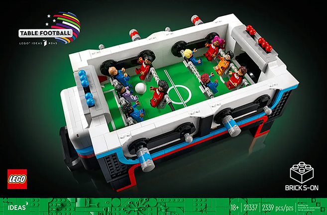 레고 21337 아이디어 테이블축구, 혼합색상, 1개