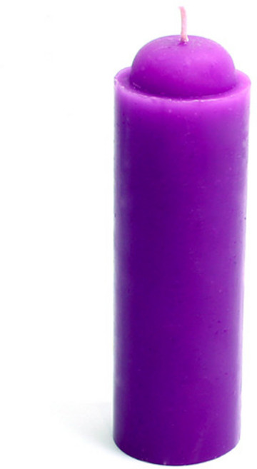 양초-기도초 보라색 15 가톨릭 천주교 성물, 1개