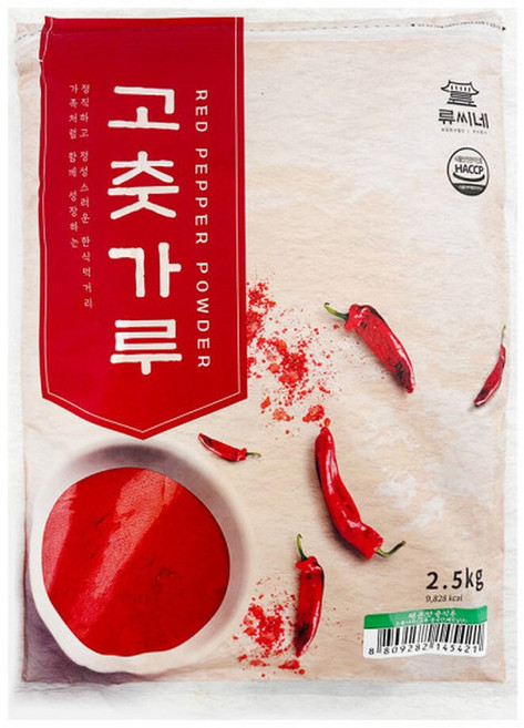 류씨네 중식용 고춧가루 매운맛 2.5kg, 1개