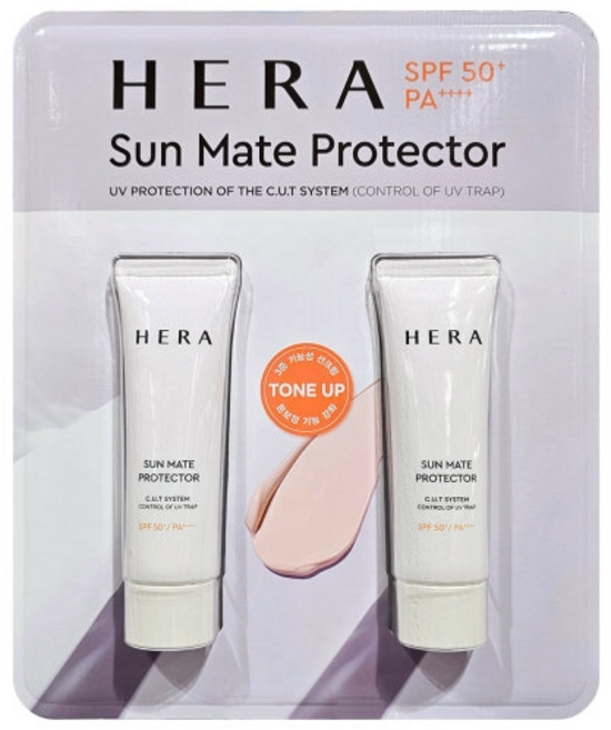 오케이 헤라 선메이트 프로텍터 선크림 SPA50+ PA++++ 50ML 2개, 50L
