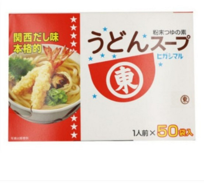 히가시마루 우동스프, 8g, 50개