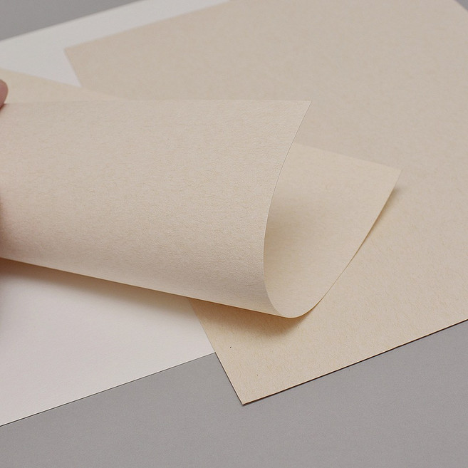 구름한지 응용한지A4 200gsm 10매 상장용지 명함 북커버 카드, 고전색