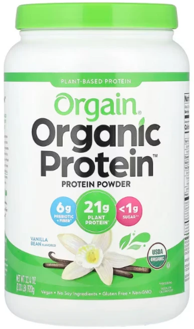 올게인 프로틴 파우더 식물성 바닐라빈, 1개, 920g - 쿠팡