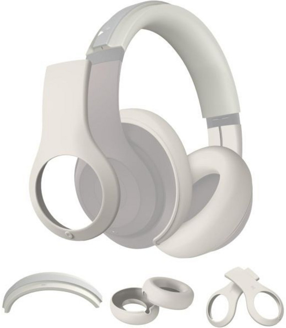 Beats Studio Pro 실리콘 케이스 - 긁힘 방지 이어폰 패널 이어 컵 및 헤드밴드 보호 부드러운 피부 살구, Apricot, 1개