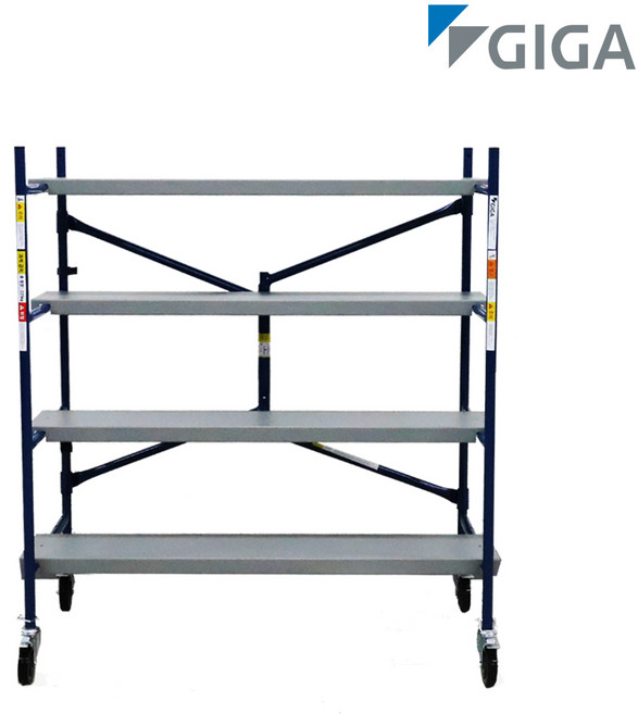 기가 이동식 작업대 스캐폴딩 스케폴딩 접이식 아시바 비계 메탈테크 SD402B-1, 1개