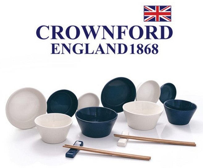 크라운포드 셀렘 홈세트 14p 도자기 식기세트 식기 그릇 접시 업소용 앞접시 주방 예쁜, 단품, 1개