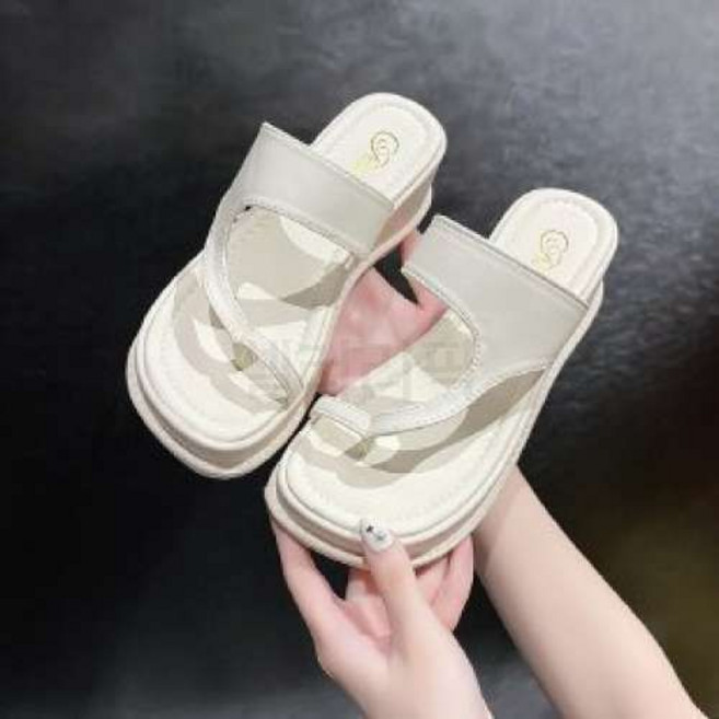 슬리퍼 굽 캐주얼 스타일