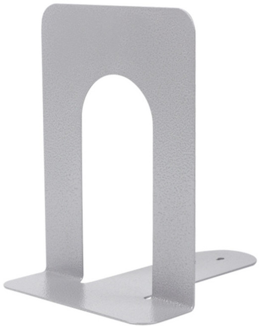 아카데미 북엔드 T형 책꽂이 대형 도서관용 (실버) MB-104, 단품