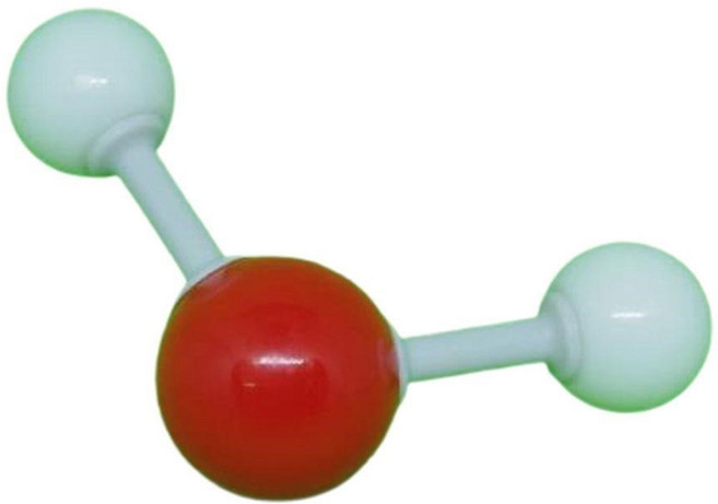 중등과학 수소산소 원자결합 물분자 구조모형 공막대구조 학습교구 화학실험, 5개