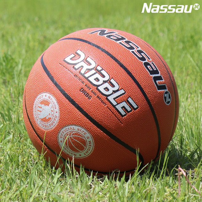 낫소농구공 드리블 6호 초등학생 어린이 입문급 입문용 폴리우레탄 농구공, 4개