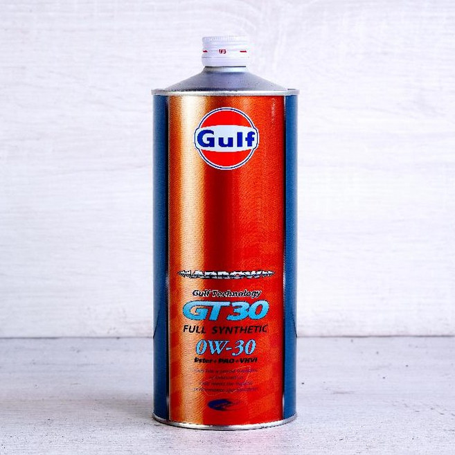 GULF 海灣 ARROW GT30 0W30 全合成機油 1公升【明水自動車】全合成機油，保護引擎，提升性能, 1個