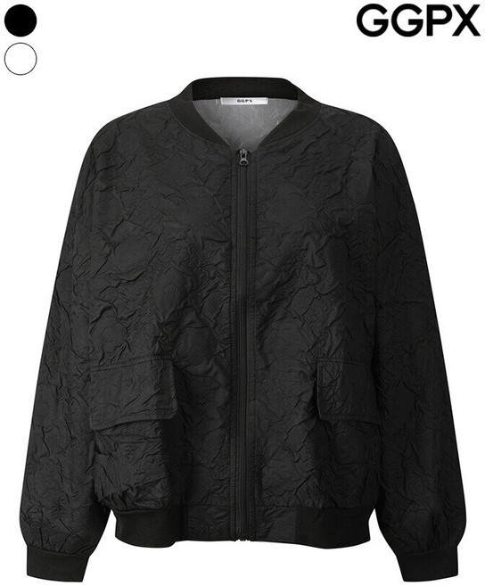 GGPX 링클 봄버 점퍼 (GQ3JP014F)