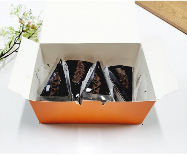 조각 케이크 25종 [케이크납품 카페케익 조각케익 초코 치즈 티라미수등], 640g, 1개, M초코타르트