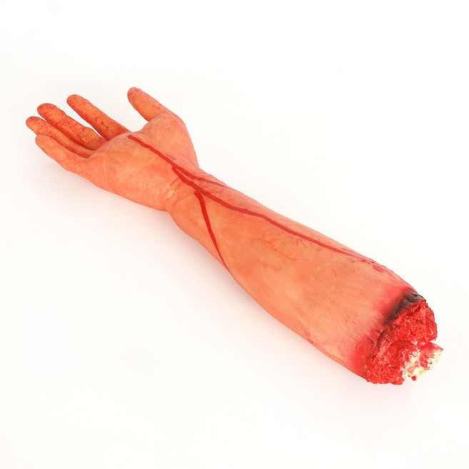 파티짱 잘린 모형 (고무) 세트 할로윈 공포 엽기 소품 장식, 잘린 팔 모형 (고무)