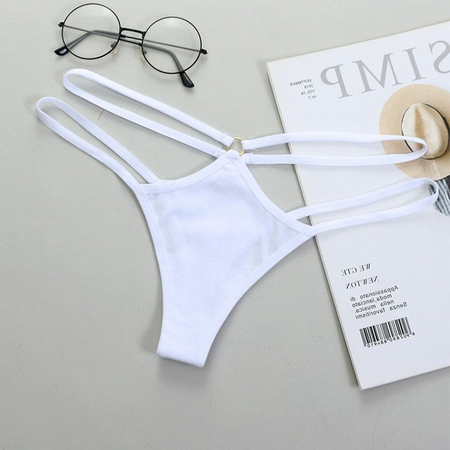 더블레이어 속옷 여성 티팬티 T팬티 섹시 끈팬티