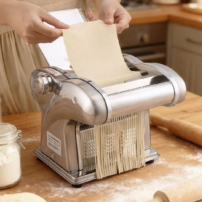 가정용 업소용 제면기 만드는 기계 칼날1개 뽑는 면 국수틀 만두피, 클래식 2칼+국수 홀더