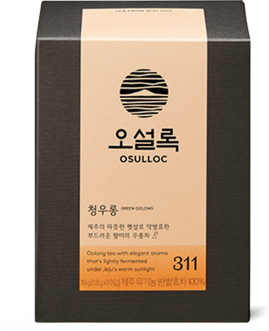 오설록 유기농 청우롱차, 1.8mg, 10개입, 1개