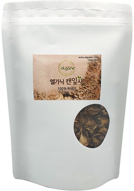 잎새버섯 건조1팩(50g) 국내산잎새버섯, 1포, 50g