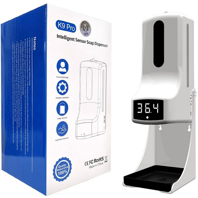 K9 PRO 스마트 디스펜서 손소독제 (삼각대 포함)