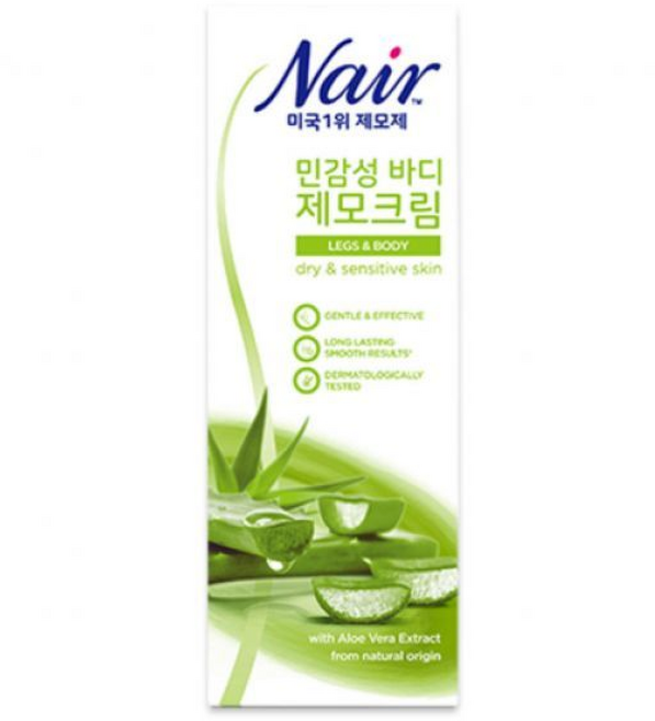 Nair 민감성 바디 제모크림 뷰티, 1개, 200ml