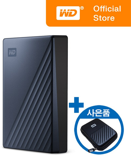 [WD대리점] WD MY PASSPORT ULTRA Gen4 2TB 블루 정품 공식인증