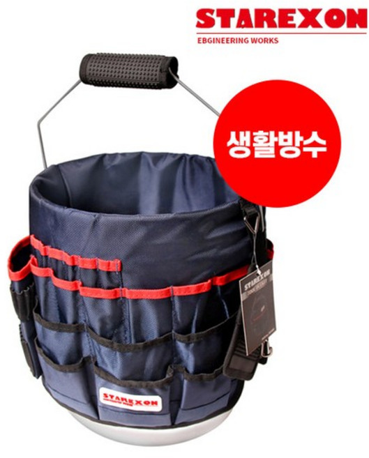 스타렉슨 공구가방 TB-1802 바스켓 파우치 18L 공구집, 1개