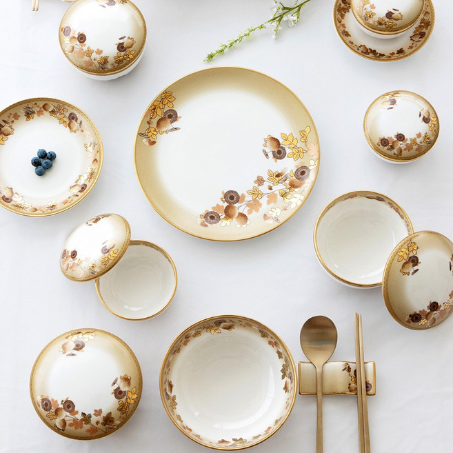 한국도자기 펄아르망 예단반상기세트 16PCS, 예단포장X, 1개