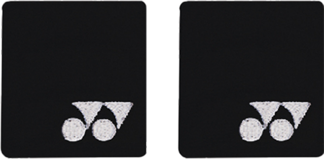 요넥스 손목밴드 2p 239BN002U, 블랙, 1개