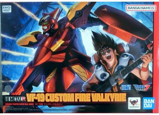 萬代 HI-METAL R 超時空要塞7 VF-19改 火焰女武神, 1個