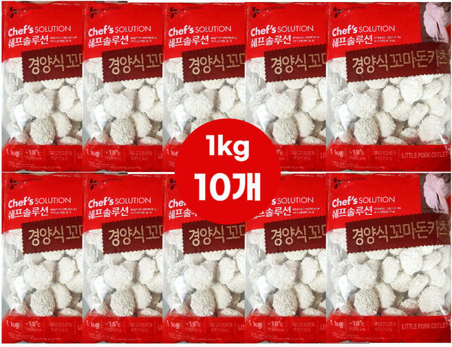 대량 꼬마돈까스 미니 돈가스 식당 업소용 어린이집 급식 간식 반찬, 1kg