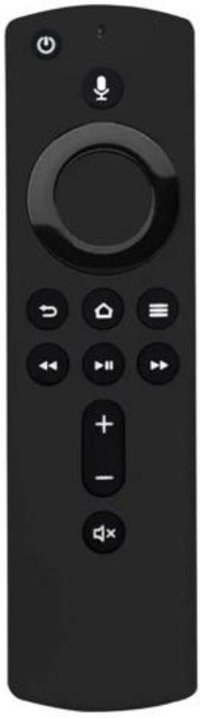 AMZ 스마트 TV 큐브 1세대 2세대 및 Fire TV 스틱 라이트 4K L5B83H Alexa 호환용 음성 원격 제어 교체, 1개