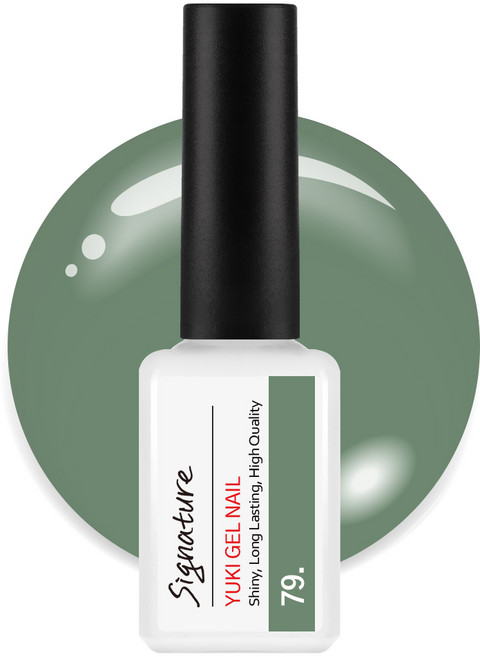 유키 시그니처 컬러젤 7g 1호~310호, 1개, 유키 시그니처 079호 더스트카키